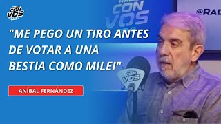 Aníbal Fernández en PaseLoQuePase quotNo voy a dejar de atender el teléfono si Alberto me necesitaquot [upl. by Sheffy]