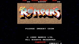 Rompers 1989 Namco Mame Retro Arcade Games [upl. by Alec]