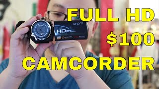 Ordro HDV V7 100 Camcorder Review Part 13 [upl. by Elwina]