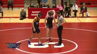 202223 Saugus Peabody Varsity Wrestling Highlights [upl. by Aelyk959]