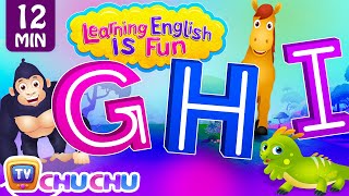 GHI Songs  Learning English Is Fun™  ChuChu TV Phonics amp Words Learning For Preschool Children [upl. by Arney]