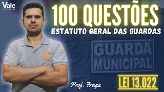 100 QUESTÕES  LEI 13022 ESTATUTO GERAL DAS GUARDAS 01 [upl. by Hael]