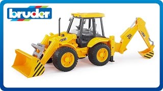 Bruder Toys JCB Backhoe Loader 02428 [upl. by Dolley]