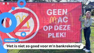 Buurt wil geen McDonalds Wel lekker maar niet hier [upl. by Alfie]