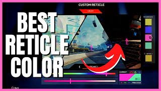 How to Change Reticle Color  Best Custom Reticle Color  Apex Legends Season 11 [upl. by Isaiah]