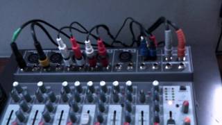 an unboxing of the Behringer Xenyx 1002B mixer [upl. by Rollie]