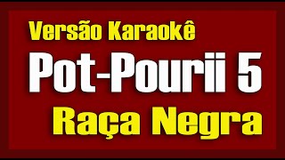 Raça Negra Karaokê  Estou malJeito FelinoCiganaMaravilhaCheia de manias [upl. by Asirem]