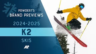 20242025 K2 Skis and Boots Preview  Powder7 [upl. by Orgell]