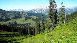 Die traumhaften Berge rund um Saalbach Hinterglemm Austria im Sommer [upl. by Britney314]