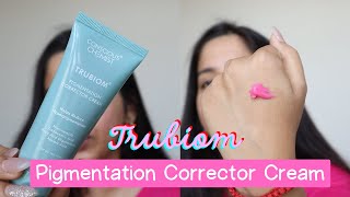 Pigmentation Must try cream  Trubiom by Concious Chemist [upl. by Nwahsauq808]