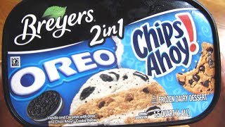 Breyers  2 in 1 Oreos and Chips Ahoy [upl. by Irtemed857]