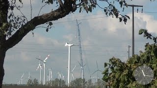 Windkraftanlage  Installation Windrad Rotorblätter HD windturbine rotor blades [upl. by Ileray393]