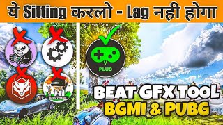 Best GFX Tool For BGMI 💯✅ GFX Tool For PUBG Mobile  Best GfX Tool Setting For BGMI  Lag Fix 💯 🫣😱 [upl. by Orazal]