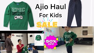 Ajio haul kids clothes and winter wear part 1 [upl. by Glynn965]