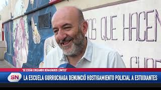 La Escuela Gurruchaga denunció hostigamiento policial a estudiantes Se están cruzando demasiados lím [upl. by Brodeur338]