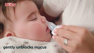 Nuby Nasal Aspirator with Replacement Filters [upl. by Cesaro157]