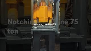 notching machine 75 ton [upl. by Sosthena475]