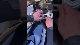 HOW to Install Quad Locks Fork Stem Mount on a BMW s1000RR shorts [upl. by Droffig]