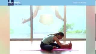 Achmea Yoga Hoofdknie houding  Achmea Health Centers [upl. by Anawek]