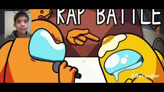 reacciono a quotMr Cheese vs Mr Eggquot Among Us Song Animated Rap Battle [upl. by Nyasuh676]