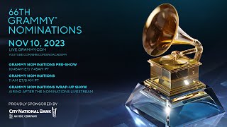 The 2024 GRAMMY Nominations Will Be Announced Friday Nov 10 2023 Save The Date [upl. by Elke62]