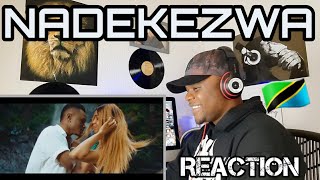 Mbosso  Nadekezwa Official Music VideoREACTION [upl. by Beitch343]