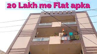 20 Lakh me New Flat apka  1 bhk Apartment in Shalimar Garden Extension Ghaziabad Lift amp parking [upl. by Ardnuat]