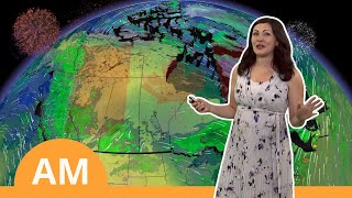 Weather AM Forecast Across Canada for the Last Weekend of June [upl. by Goff]