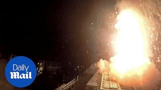 Moment Ukraine shoot down Russian cruise missile with high calibre ZU232 antiaircraft gun [upl. by Haman662]