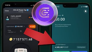 CEXIO Airdrop  How To Link Your CEXP Balance To Your CEXIO App  Make 500 from Airdrop [upl. by Pembrook]