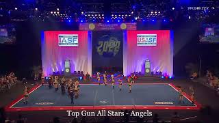 The Cheerleading Worlds Day 2  Top Gun Allstars  Angels [upl. by Mandel983]