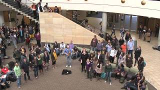 Carlson School of Management Flash Mob Deck the Halls [upl. by Konopka]