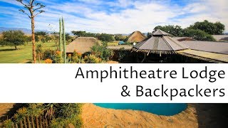 Amphitheatre Lodge amp Backpackers  Bergville Northern Drakensberg South Africa Quick Video [upl. by Huskey]