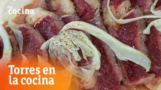 Cómo hacer Entrecot con nabos  Torres en la Cocina  RTVE Cocina [upl. by Chelsey709]