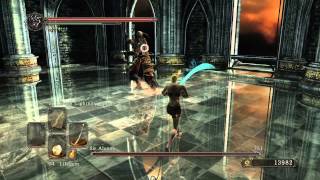 Dark Souls II DLC Sir Alonne Commits Seppuku [upl. by Eilsehc478]