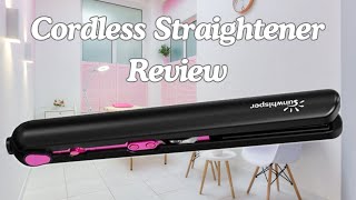 Cordless Hair Straightener amp Curler Combo Review – Is This Your Next Travel Essential [upl. by Sylvie300]