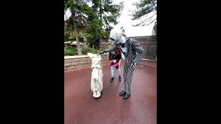 Little Oogie Boogie scares Jack disney dlp disneylandparis halloween nightmarebeforechristmas [upl. by Ahsemal619]