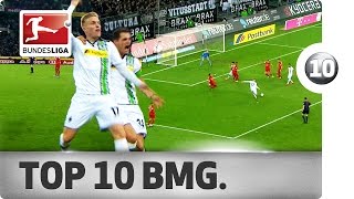 Top 10  Goals Borussia Mönchengladbach  201516 [upl. by Airotnes]