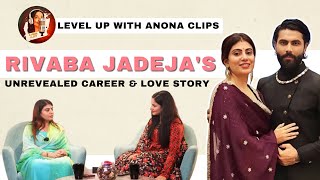 Super Cute Love Story of Jadejas  One of the Best Couple In Indian Cricket Level Up Clips viral [upl. by Cynar794]