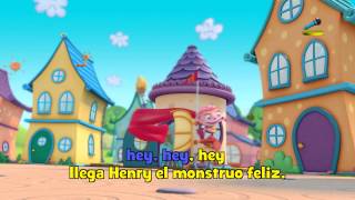 Disney Junior España  Canta con DJ Henry el monstruo feliz Canción de cabecera [upl. by Stevy]