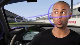 Assetto Corsa With Webcam Eye Tracking to Control the InGame Camera [upl. by Hennebery87]