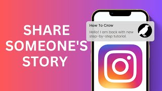 How to Share Someones Story on Instagram [upl. by Il]