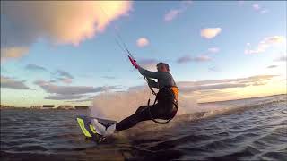 Kitesurf Pont levis Sète [upl. by Allesiram]