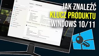 Jak znaleźć klucz produktu Windows 1110  Jak sprawdzić klucz Windows [upl. by Ilrac]