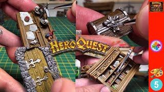 HEROQUEST  painting SCENERY 23 [upl. by Mellman]