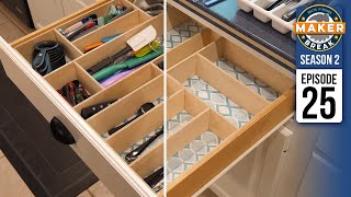 Super Easy DIY Drawer Organizer that ANYONE can make [upl. by Xet928]