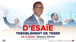 TREMBLEMENT DE TERRE  LA PROPHETIE D ESAIE N°30  PST FRANCIS T  SCT POINTENOIRE [upl. by Nonahs447]