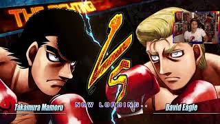 Takamura Vs David Eagle Hajime No Ippo [upl. by Euell]