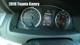 How to Reset Maintenance Light on a 2016 Toyota Camry [upl. by Silvanus]