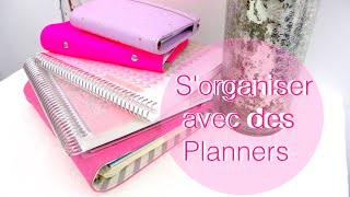 Sorganiser avec un agenda  Filofax Erin Condren Kikkik Plum Paper [upl. by Xerxes555]